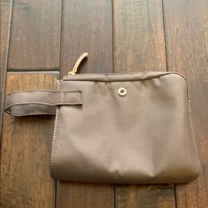 Bvlgari for Emirates Brown Zip Cosmetics Bag